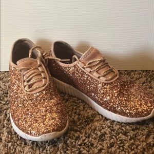 Rose Gold Sneakers